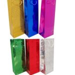 BOLSA SATINADA PARA BOTELLAS 6 COLORES