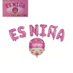 GLOBOS BABY SHOWER ES NIÑA