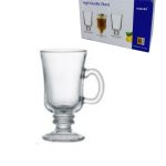 TAZAS DE VIDRIOPARA CAPUCHINO 14 CM CAJA 6 UNIDADES
