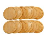 POSAVASOS DE BAMBÚ JUEGO DE 12 PIEZAS