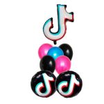 PACK 9 GLOBOS TIK TOK