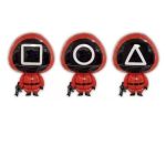 PACK 3 GLOBOS JUEGO DEL CALAMAR