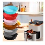 MOLDE SILICONAPARA AIR FRYER REUTILIZABLE 18 CM DIÁMETRO