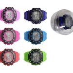 RELOJ PULSERA ANTI AGUA VARIOS COLORES