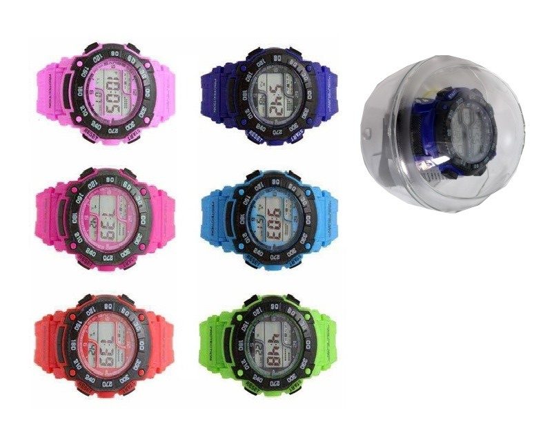 CLMI1419 RELOJ PULSERA ANTI AGUA VARIOS COLORES - Imagen 1