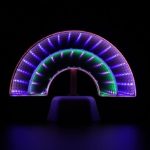 LÁMPARA DE MESA 4D A PILAS FORMA DE ARCO IRIS