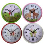 RELOJ DE PARED DISEÑOS DE LLAMAS 28 cm DIÁMETRO