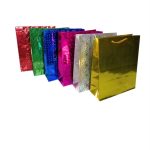 BOLSA SATINADA CON FUELLE 30 x 40 x 9 cm 6 COLORES