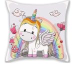 ALMOHADON 45 x 45 cm UNICORNIO