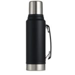 TERMO DE ACERO INOXIDABLE NEGRO 1,2 Lt EXCELENTE CALIDAD