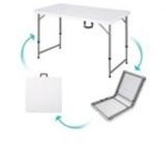 MESA PLEGABLE TIPO VALIJA 120 cm x 60 cm
