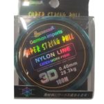 TANZA HILO PARA PESCA 3D 0.40 mm 100 mts HASTA 28,3 kg