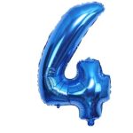 GLOBO N°4 80 CM AZUL