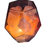 LÁMPARA DE SAL DEL HIMALAYA 1 Kg 220V CON DIMER