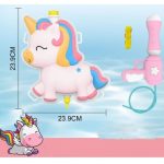 MOCHILA DE AGUA CON PISTOLA UNICORNIO