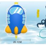 MOCHILA DE AGUA CON PISTOLA NAVE ESPACIAL