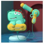 MOCHILA DE AGUA CON PISTOLA 20 cm x 25 cm DINOSAURIO