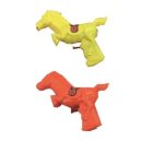 PISTOLA DE AGUA 17 cm x 16 cm 2 COLORES