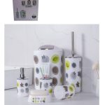 SET DE 6 ACCESORIOS PARA BAÑO