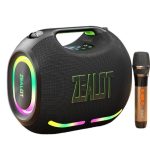 PARLANTE ZE21 x 120 W 28 x 18 x 14 cm CON MICRÓFONO DE MANO