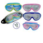LENTES MASCARA PARA NATACIÓN MAS TAPONES PARA OÍDOS
